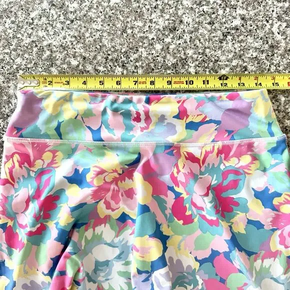 Boston Proper Skirt Skort Womens Sz 6 Pink Floral Lined Mini Retro Tennis Resort - Picture 14 of 16